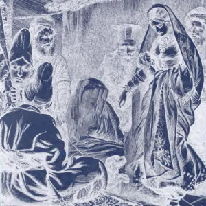  إلامَ التَواني، عَن قِيامٍ، بِواجبْ، أو حكاية: الفتيات، وضرب السوط، الليالي العربية , featured image 300 by 300